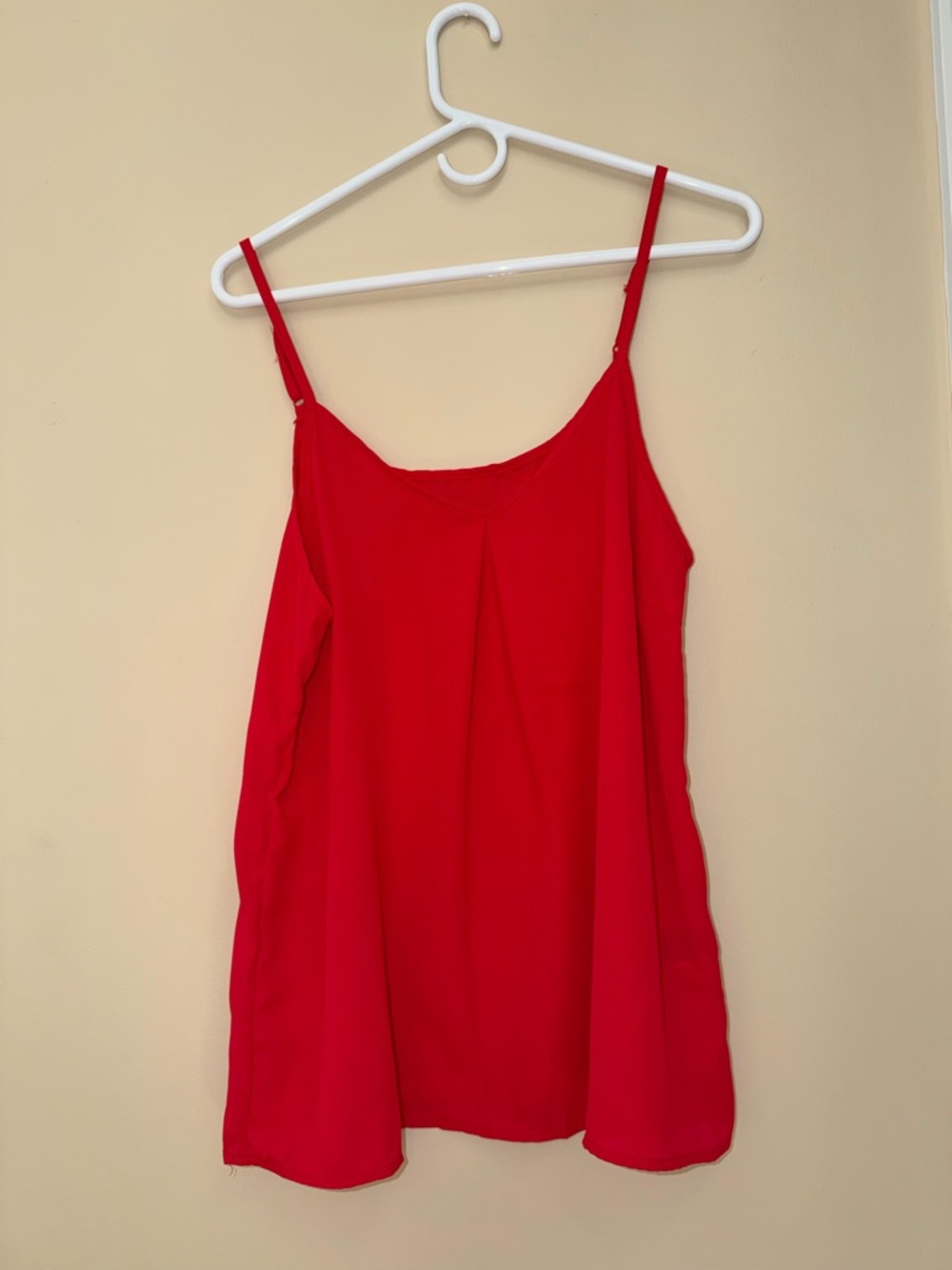 SHEIN Red Spaghetti Strap Cami